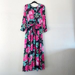 Enfocus Floral Maxi‎ Dress